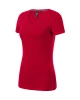 Dámské tričko ACTION V-NECK - formula red