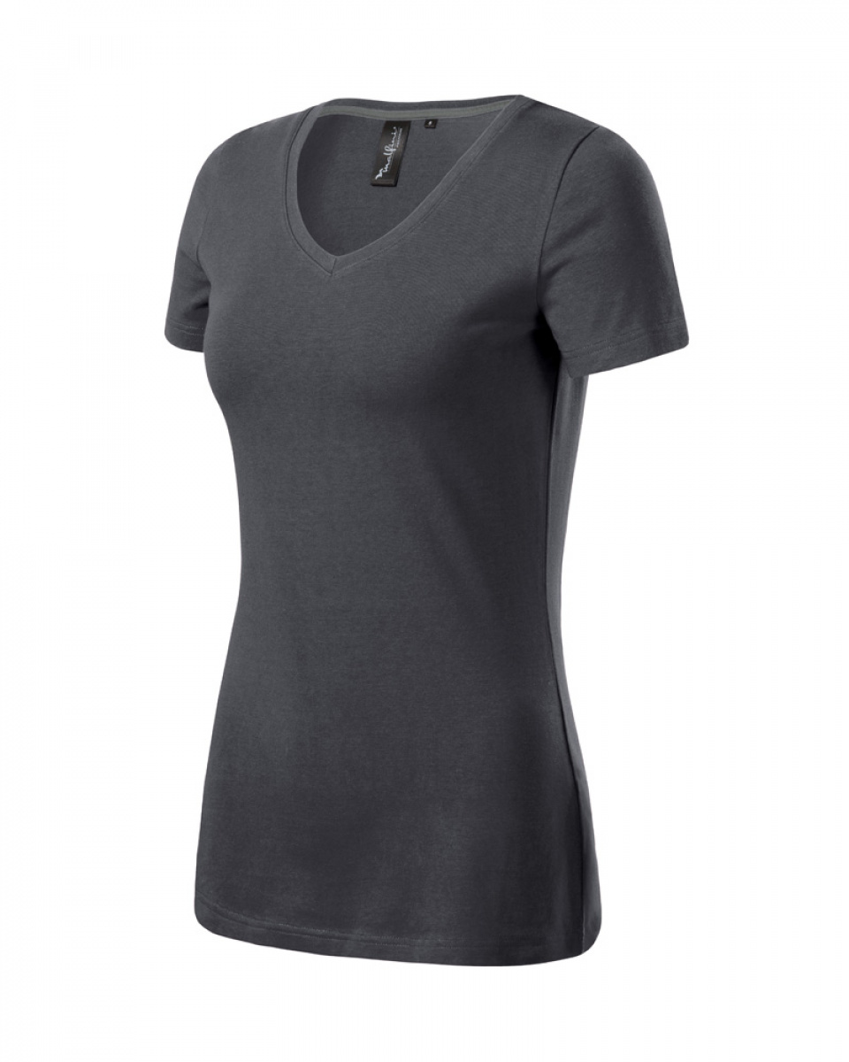 Tričko ACTION V-NECK, dámské, S-XL- light anthracite