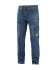 Kalhoty jeans CXS ALBI, pánské, modré