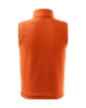 Vesta unisex fleece Next - oranžová