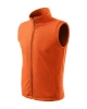Vesta unisex fleece Next - oranžová