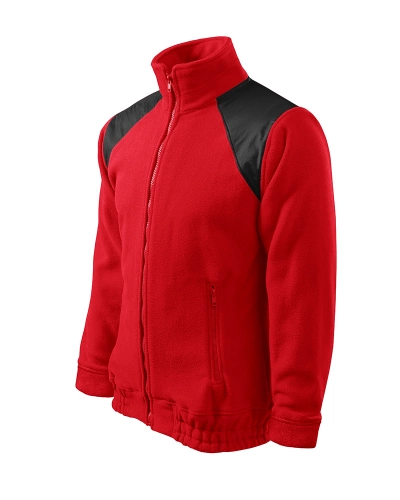 Mikina fleece unisex Jacket HI-Q - červená