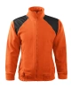 Mikina fleece unisex Jacket HI-Q - oranžová