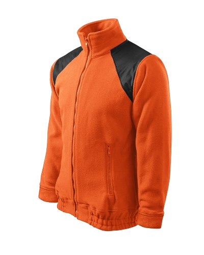 Mikina fleece unisex Jacket HI-Q - oranžová