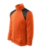 Mikina fleece unisex Jacket HI-Q - oranžová