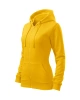Dámská mikina TRENDY ZIPPER - žlutá