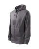 Pánská mikina TRENDY ZIPPER - ocelově šedá