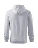 Pánská mikina TRENDY ZIPPER - světle šedý melír