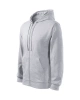 Pánská mikina TRENDY ZIPPER - světle šedý melír