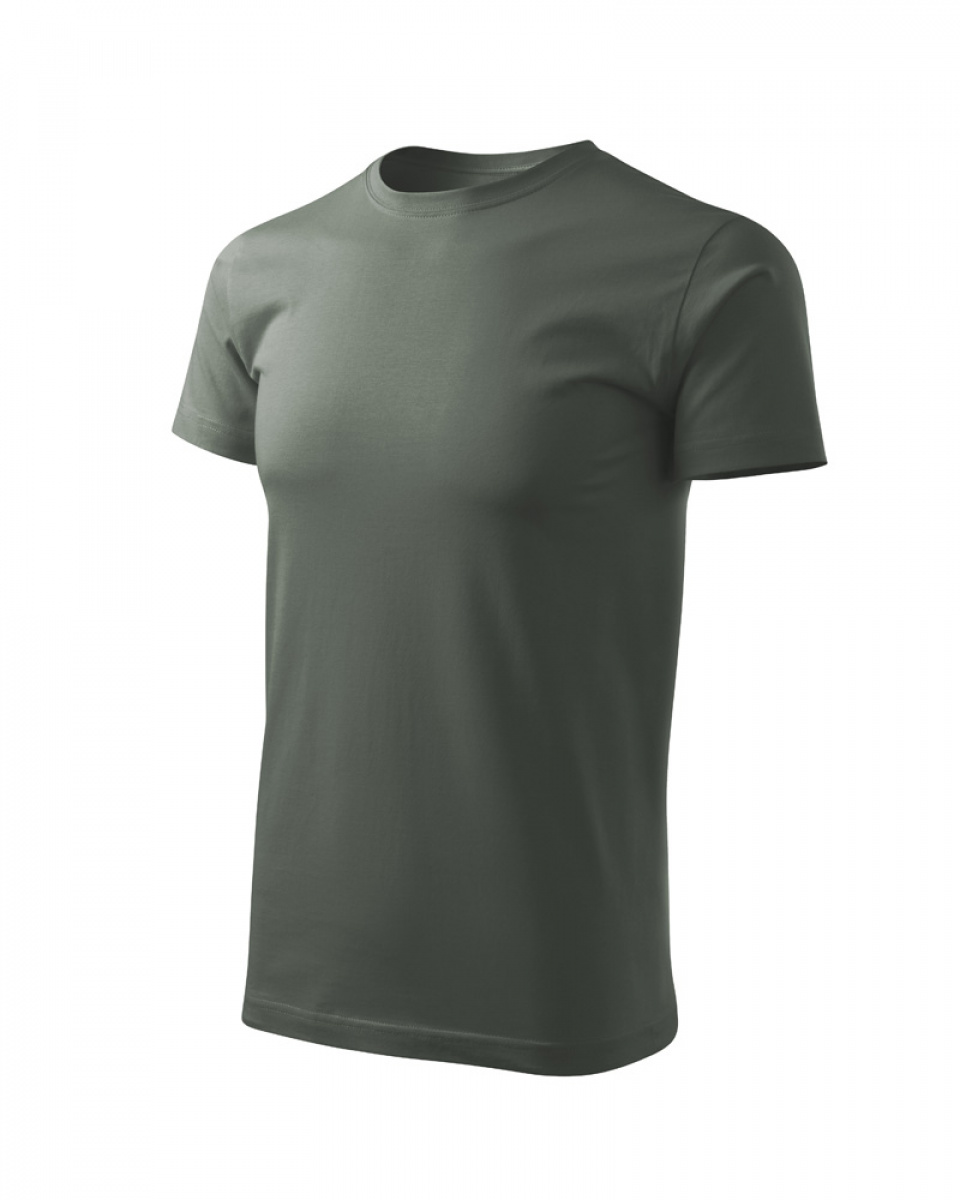 ESHOP - Pánské triko BASIC FREE F29 - S-XXL - military