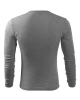Pánské tričko FIT-T LS - tmavě šedý melír