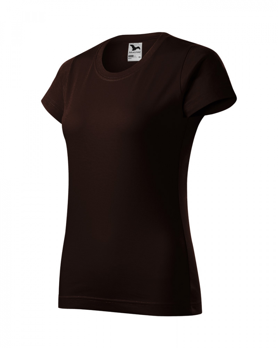 Triko dámské Basic 134 - XS-XXL - kávová