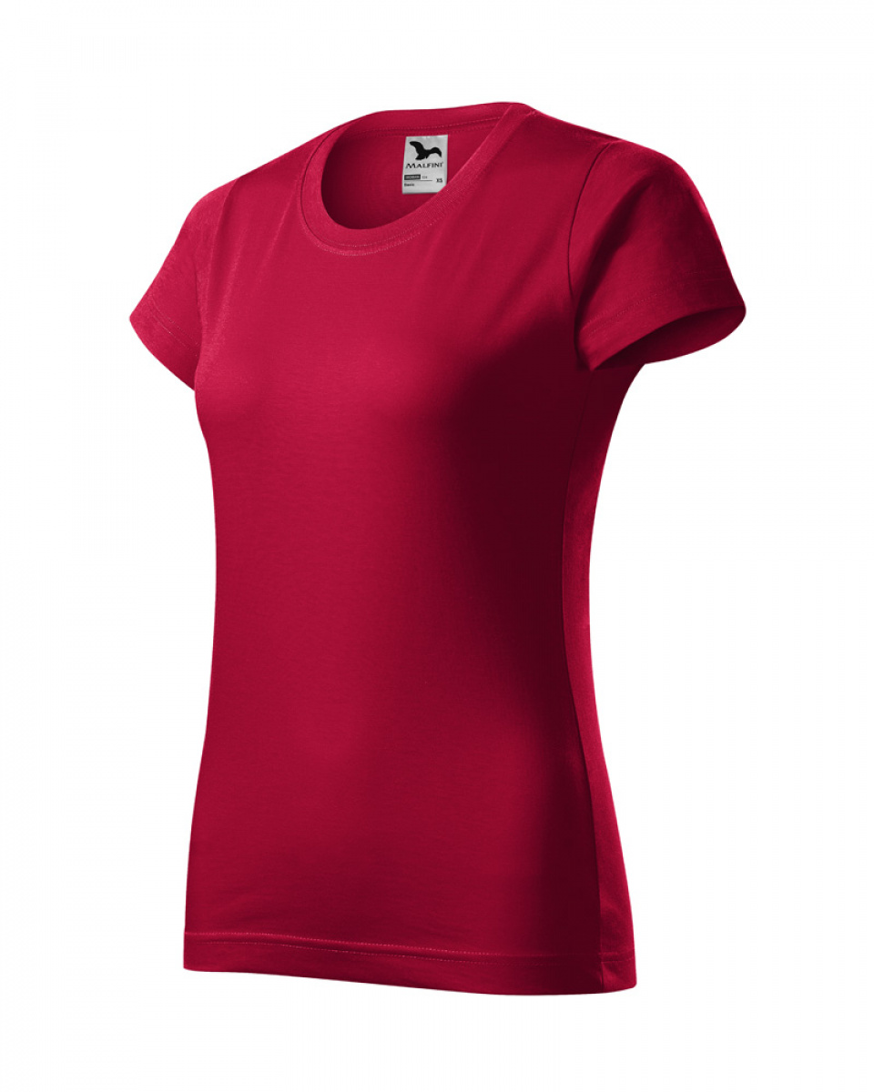 Triko dámské Basic 134 - XS-XXL - marlboro červená