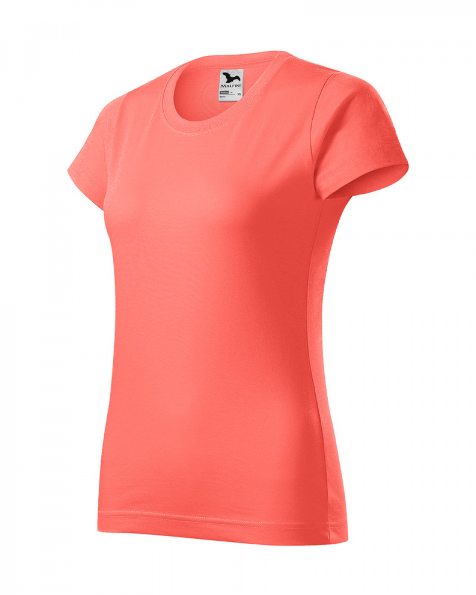 Triko dámské Basic 134 - XS-XXL - korálová