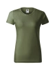 Dámské tričko BASIC - khaki