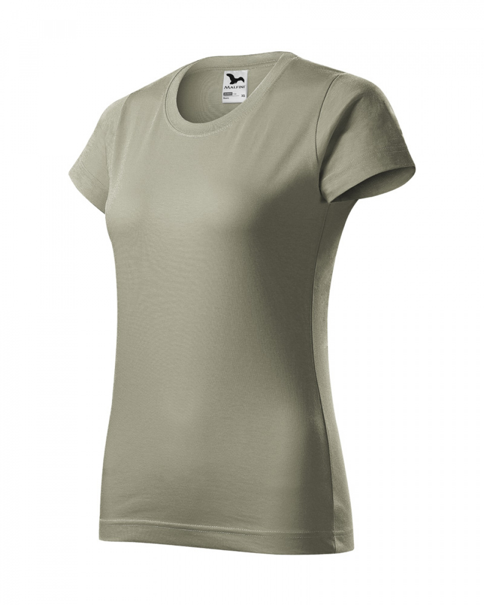 Triko dámské Basic 134 - XS-XXL - světlá khaki