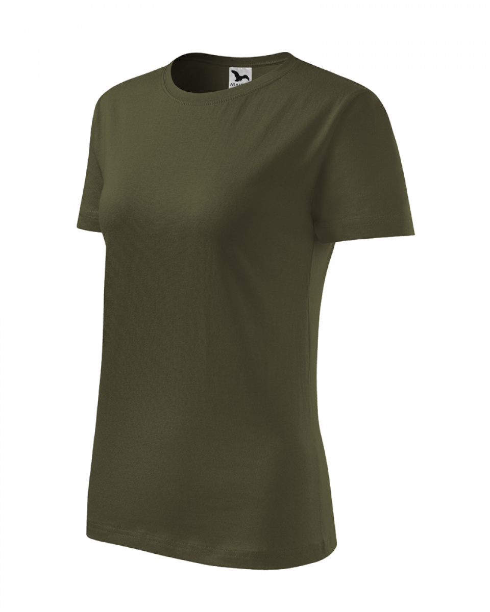 Triko dámské Classic New 133 - XS-XXL - military