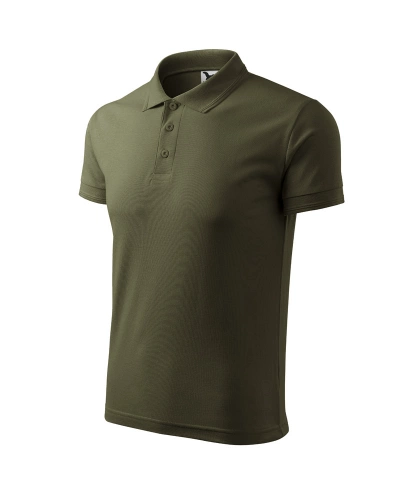 Pánská polokošile PIQUE POLO - military