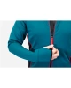 Stretch fleece VERTEX - petrolejová