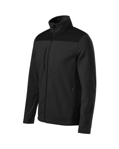 Mikina fleece unisex EFFECT- černá