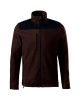 Mikina fleece unisex EFFECT- kávová
