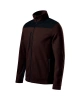 Mikina fleece unisex EFFECT- kávová