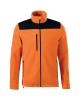 Mikina fleece unisex EFFECT- oranžová