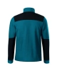 Mikina fleece unisex EFFECT- petrolejová