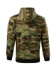 Mikina pánská Camo Zipper - camouflage brown