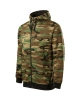 Mikina pánská Camo Zipper - camouflage brown