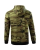 Mikina pánská Camo Zipper - camouflage green