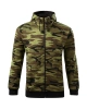 Mikina pánská Camo Zipper - camouflage green