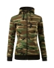 Mikina dámská Camo Zipper  - camouflage brown