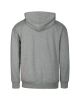 Mikina unisex CHILL - tmavě šedý melír