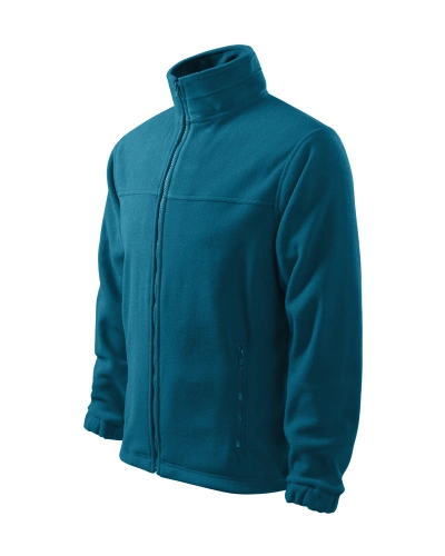 Pánská fleecová bunda JACKET - petrolejová