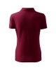 Dámská polokošile PIQUE POLO - garnet