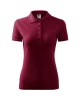 Dámská polokošile PIQUE POLO - garnet