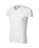 Pánské tričko SLIM FIT V-NECK - bílá