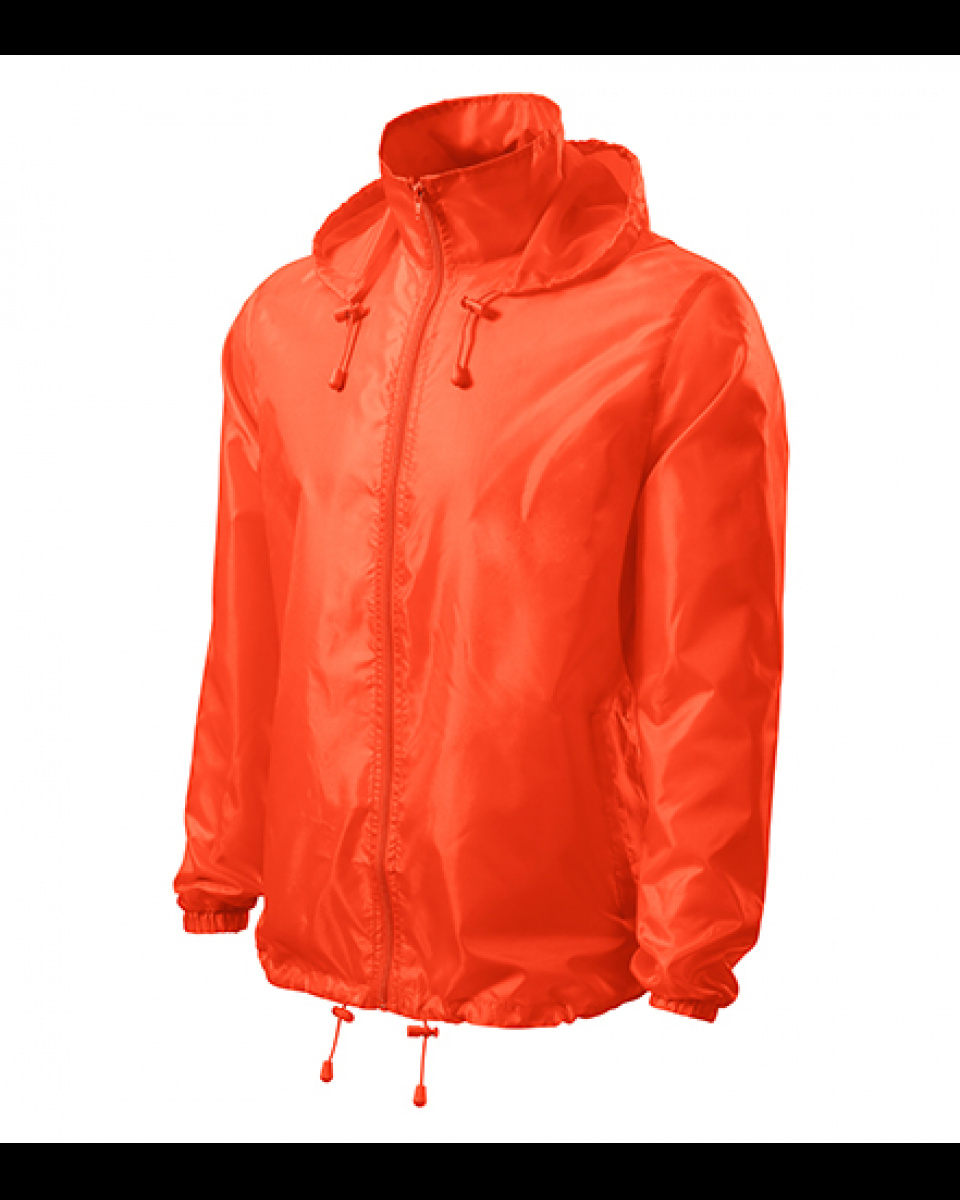 ESHOP - Bunda unisex větrovka Windy 524 - neon orange