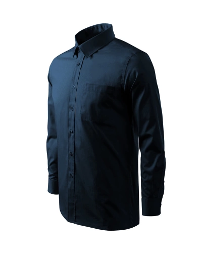Košile pánská Shirt Long Sleeve - námořní modrá