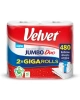 Utěrky papírové v roli Velvet - Jumbo Duo / 2 ks