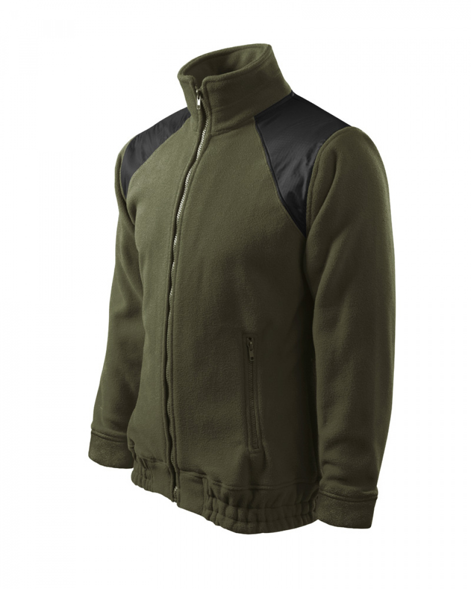 Levně ESHOP - Mikina fleece unisex Jacket HI-Q 506 - military