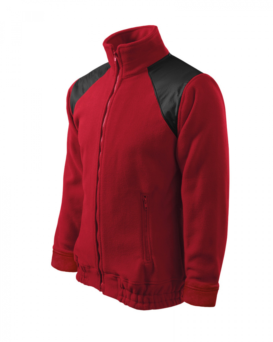 Levně ESHOP - Mikina fleece unisex Jacket HI-Q 506 - marlboro červená