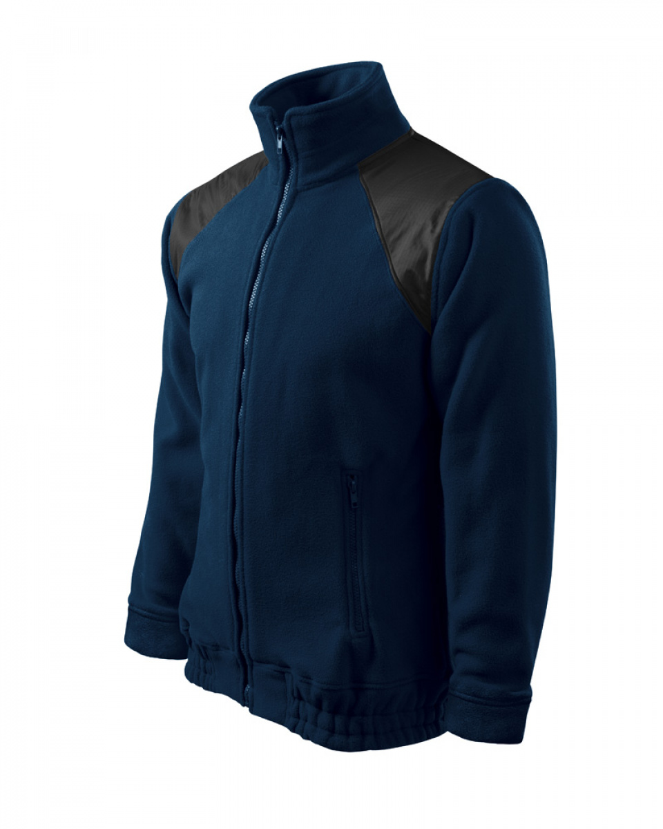 Levně ESHOP - Mikina fleece unisex Jacket HI-Q 506 - námořní modrá