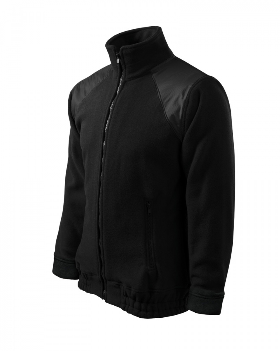 Levně ESHOP - Mikina fleece unisex Jacket HI-Q 506 - černá