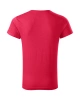 Pánské tričko FUSION - červený melír