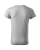 Pánské tričko FUSION - stříbrný melír