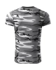 Unisexové tričko CAMOUFLAGE - Camouflage gray