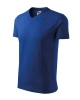 Unisexové tričko V-NECK - královská modrá