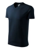 Unisexové tričko V-NECK - námořní modrá
